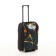 Small Small suitcase 20 "with a bag, a lightning department, with an extension, the color is black