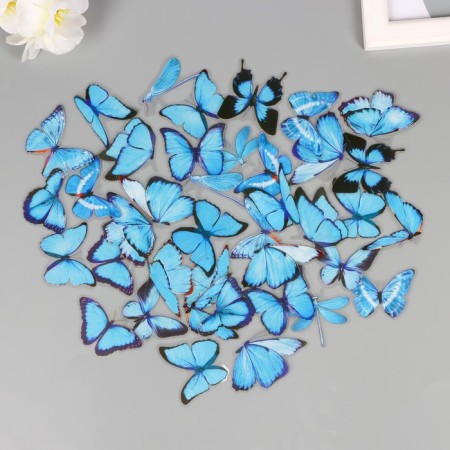 PVC stickers "Dream butterflies" set 40 pcs 8x7 cm