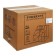 Stand for stationery, 7 departments, mesh, metal, gold
