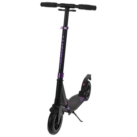 Aluminum scooter, folding, inflatable wheels 200 mm, 2 shock absorbers-1
