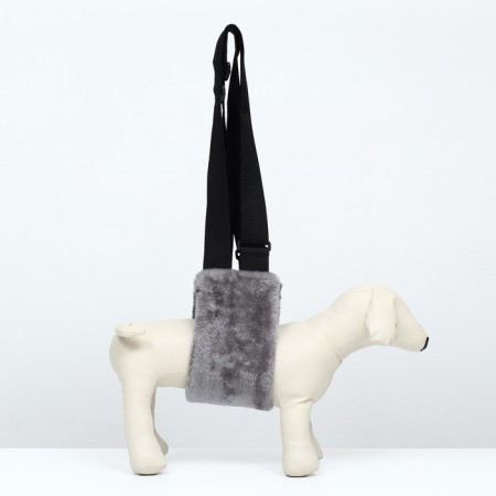 Auxiliary belt for hind legs, size L (OG 40-45, weight 9-12 kg), gray-1