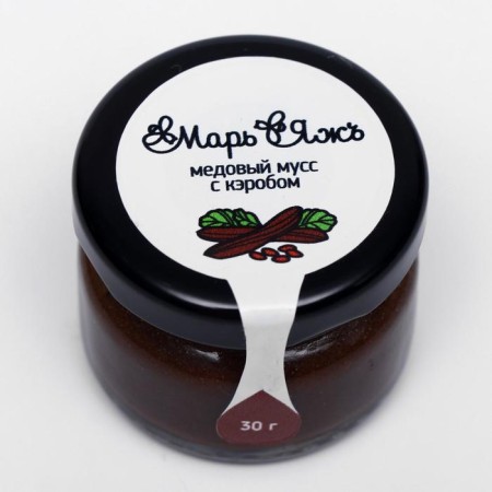 Honey mousse "Mary & Yazh", with Carob, 30 g-3