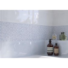 Wall tile Pudra mosaic Blue relief 200x440 (in package 1.05 sq.m)