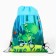 Dinotime shoe bag, non -core canvas, size 30 x 40 cm