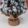 Christmas tree decor "with balls and cones, in a bag" 31x14 cm