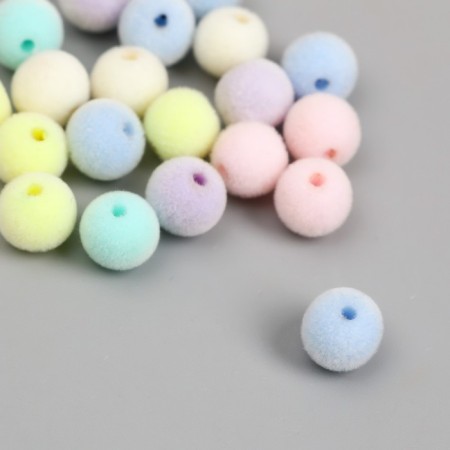Busina for creativity velvet spraying "Ball. Tender shades" 1x1x1 cm-1