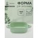 The baking form of the share "marshmallows", 900 ml, 18 × 18 cm, square, ceramics, green
