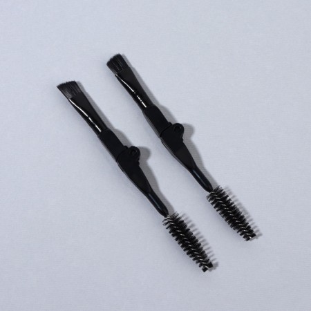 A set of makeup brushes "mini", 2 pcs, black color-5