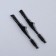 A set of makeup brushes "mini", 2 pcs, black color