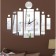 Walls Wall Interior, 3D Ebidi, 45 cm, 21.9 x 8 cm, 8.6 x 3.5 cm