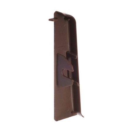 End (pair) for the skirting board of 85mm "decoration", 303 wenge dark-1