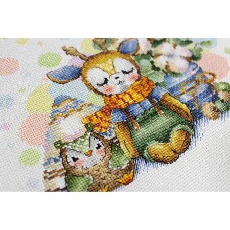 Embroidery set "Favorite toy" 16 × 19 cm-2