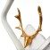 Bra "deer" LED 16W 4000k 24x24 cm white-gold 22x24 cm