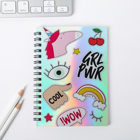 GRL PWR set: 40l diary, passport cover-3