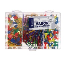 Cleaning set of 3 items (paper clips 28 mm color - 70 pcs, power buttons - 40 pcs, color buttons - 70 pcs.)