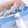 New Year's folding box "Winter Village" 16.5 x 12.5 x 5 cm, New Year
