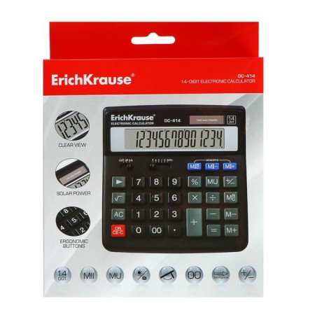 Calculator desktop 14-bit, Erichkrause DC-414-5