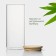 Glass Bank for bulk products with bamboo lid Bellatenero Eco, 900 ml, 8.5 × 20.5 cm
