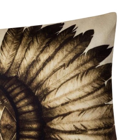Pillowcase decorative Ethel "Owl" 40x40 cm, velor-1
