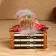 Amulet - Brownie casket, on a chest, 10x15x14 cm, mix
