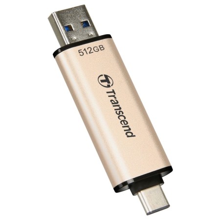 Flem Transcend 512gb Jetflash 930s TS512GJF930C USB3.0 Golden/Black-6