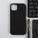 Red Line Ultimate cover for iPhone 14 Plus, silicone, microfiber, black