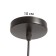 Suspension Bayerlux "perforation" E27 black 13x13x20 125cm