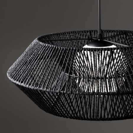 Suspended lamp Freya Fr5405PL-01B3 Cottage, 500x500x200 mm, E14, 1x40W, black color-2