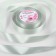 Satin tape, 25 mm × 23 ± 1 m, silver color No. 176