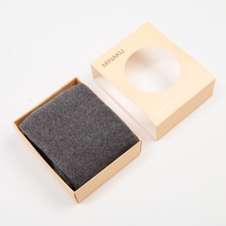 Men's socks minaku centered gray, rr 41-45 (25-28 cm)