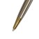 Gift handle, in the leatherette case, rotary, PB S, silver/gold housing