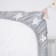 Sheet on the elastic band "Stars on the gray", size 60x120 cm