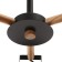 Chandelier 1054/3bk e27 60W black 60x60x50 cm Bayerlux