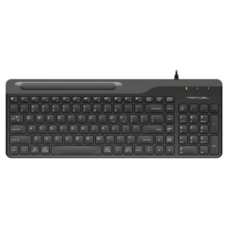 Keyboard A4Tech FSTYLER FK25 Black/Gray USB Slim
