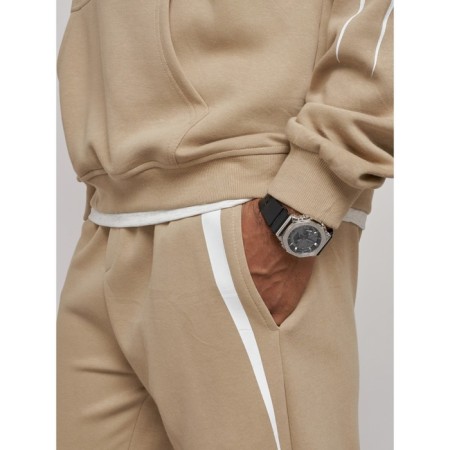 Sports suit men's, size 54, beige color-15