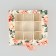Box for 9 sweets with cells “You are beautiful” 14.5 x 13.5 x 3.5 cm