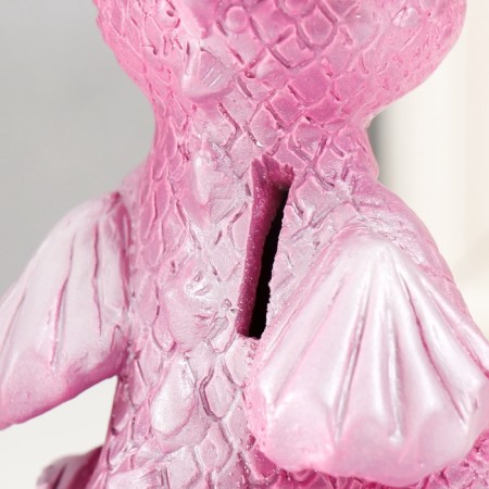 Piggy bank "Dragon" 18x10x10 cm, pink-6