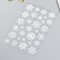 Decorative sticker Room Decor "Snowflake-Mini" 14x21 cm