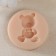 Mold Silicon "Bear with a heart" 4.3x3x1.3 cm