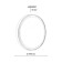 The lamp is wall-flowing Sonex. Laven, 70W, LED, 85x490x490 mm, white color