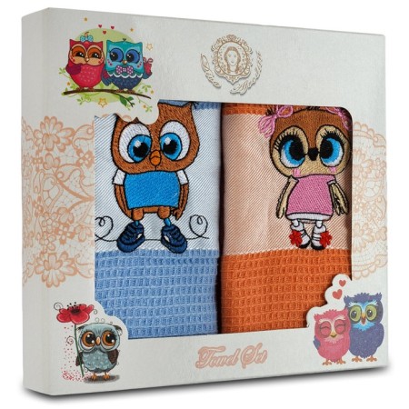 Set of Diva Afrodita "Owl", size 40x60 cm, 2 pcs-1