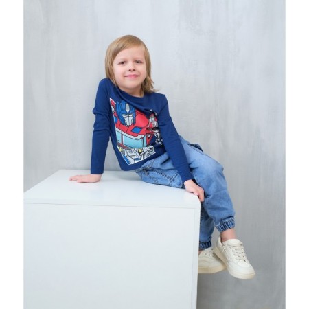 Long sleeve T-shirt "Optimus Prime", transformers, height 98-104-10