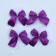Bows on the handles of a wedding car, 4 pcs., Purple