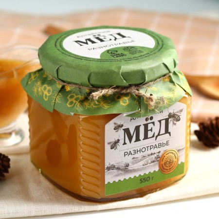 Honey Altai "Different Trade", 550 g.-1