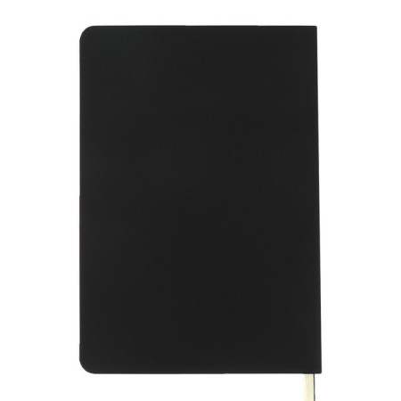 The diary is low, A5, 136 sheets, leatherette, Devente. Tropicana, solid cover, foil embossing, perforation, liesse, block 70%, black-10