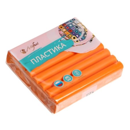 Plastic - polymer clay, 56 g, "classic", orange
