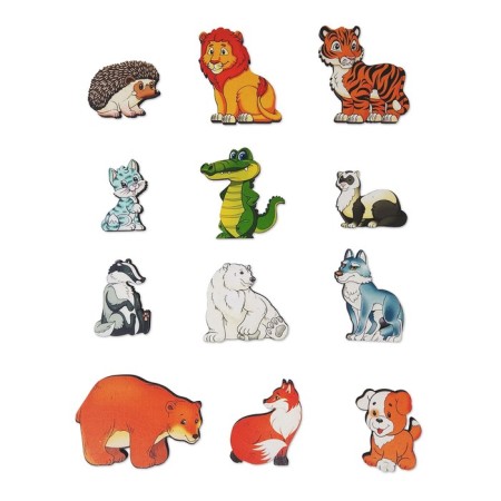 Set "Predators" on magnets, in the box 12 parts-1