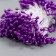 Stamens for flowers "droplets Gloss Violet" set 300 pcs length 6 cm