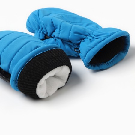 Winter children's mittens minku, blue color, 18cm-2