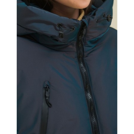 Coat for girls, height 122 cm, black color-5